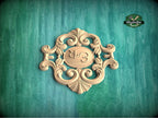 Personalized Baroque Elegance – Dual Initial Applique