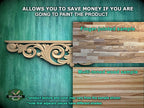 a picture of a wood panel with the words,'allows you to save money