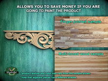 Load image into Gallery viewer, a picture of a wood panel with the words,'allows you to save money
