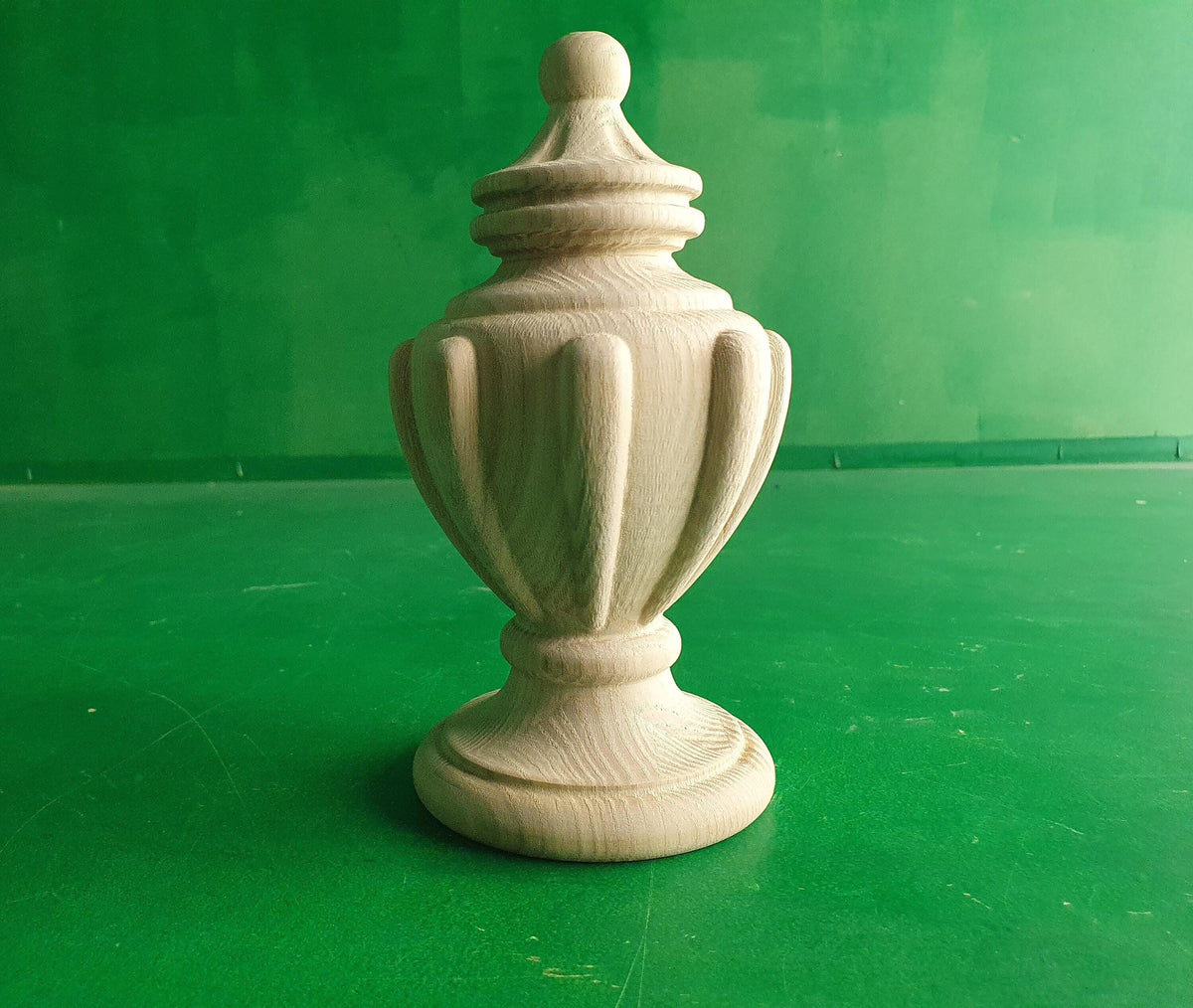 Architectural Newel Topper, 1pc, classical style, baroque style, wooden top, top of the pillar