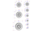Classic Wooden Ceiling Rosette, Sunburst Carved Design, Elegant Home Feature, 1 pc, Unpainted, Decorative Rosettes