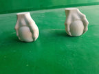 Wooden Paws with Claws, Set of 2pcs, Legs with Eagle's Claws
