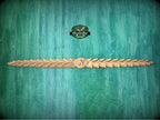 Personalized Floral Wood Trim Molding - Elegant Carved Wall Accent for Home Decor, Furniture Embellishment