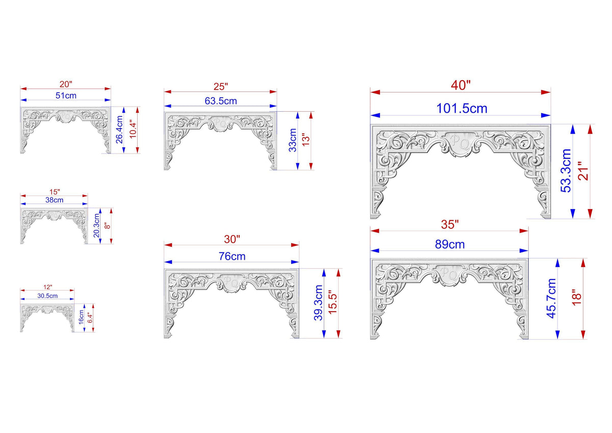 Personalized Elegant Carved Wood Arch Onlay – Artistic Arch Enhancement, 1pc, Unfinished, Home Wall Embellishments, Furniture Carving