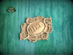 Personalized Crest  – Rococo Garden