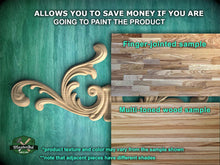 Load image into Gallery viewer, a picture of a wood panel with the words,'allows you to save money
