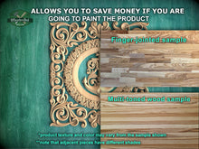 Load image into Gallery viewer, a picture of a wood panel with the words,&#39;allows you to save money
