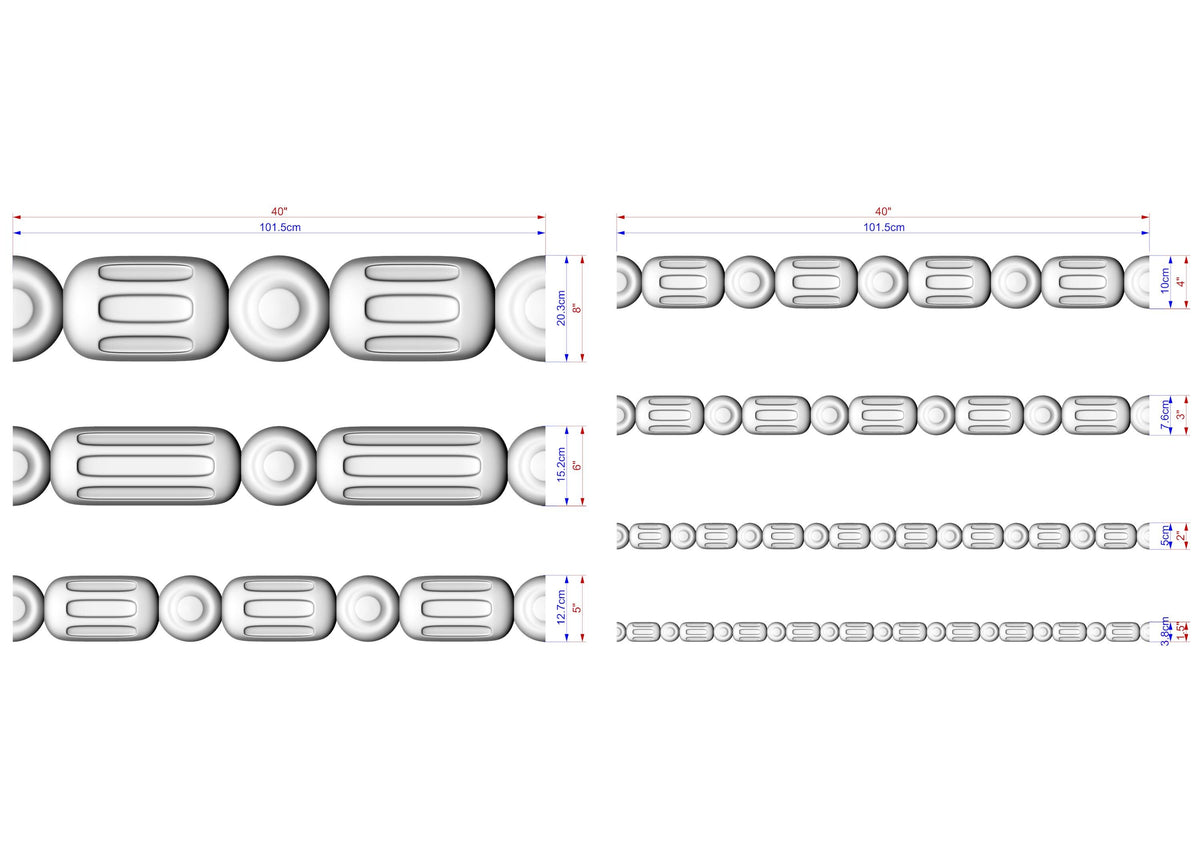 several gray lines of varying lengths, which appear to be part of a design or pattern. The lines are arranged in a grid-like pattern, with each line having a specific measurement and size. The image does not contain any text or additional objects, and the focus is on the gray lines and their arrangement.