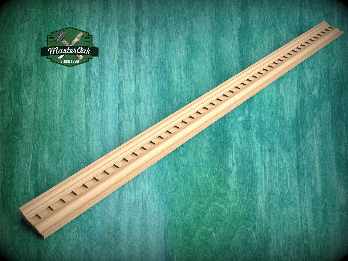 Dentil Cornice Molding – Classic Carved Trim for Cabinets, Ceilings and Interior Decor