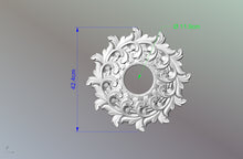 Load image into Gallery viewer, Custom order. Carved rosettes of wood
