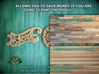 Personalized Rococo-Style Carved Wood Onlay for Elegant Furniture and Fireplace Decor, 1pc, Unpainted, Home Wall Embellishments
