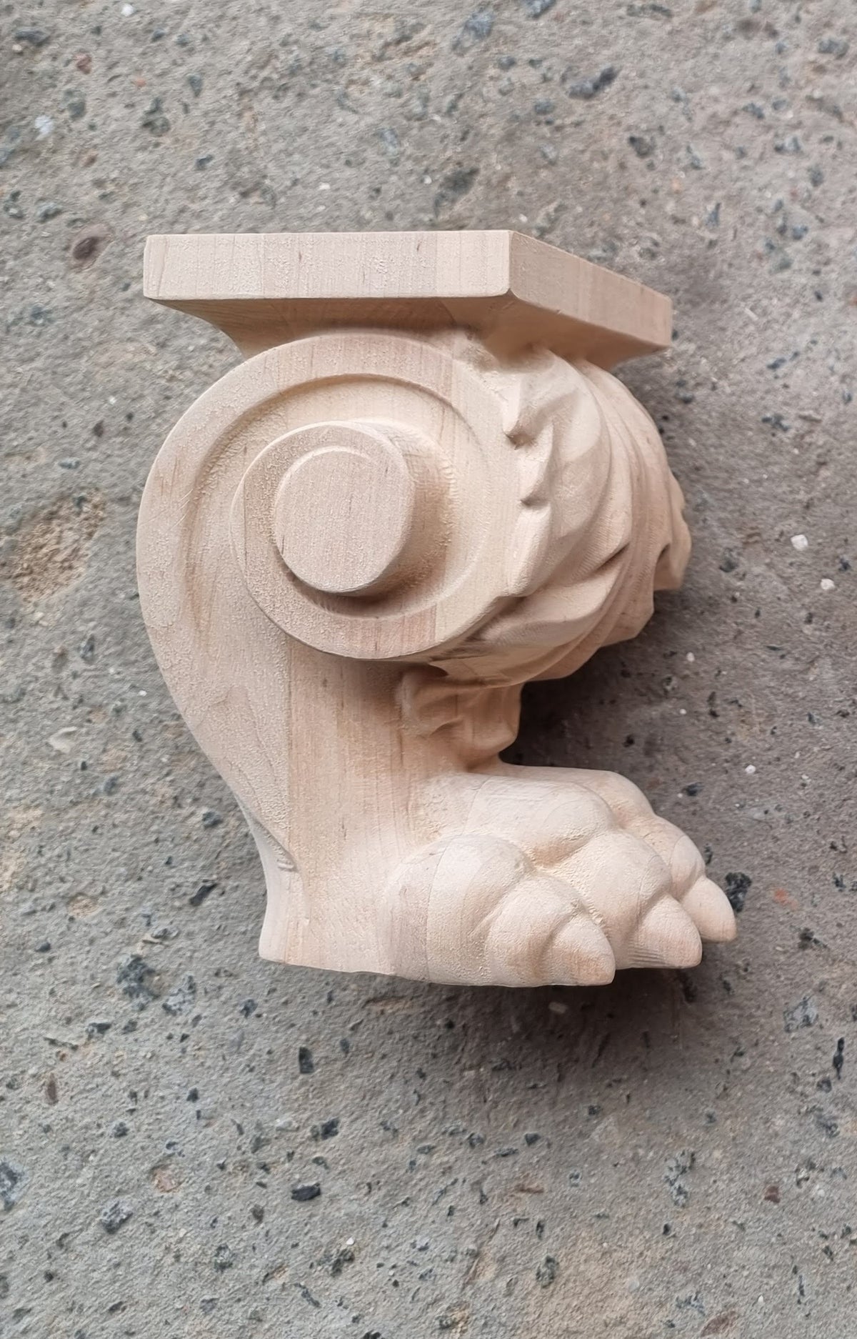 12 inches One piece Lions leg with claws for the furniture