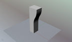 Simple  Wooden Legs, Set 2pc, for the cabinet , classic style legs, back legs, wooden legs