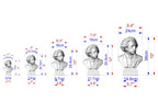 Einstein Bust | Carved and Hand-Finished Wood Statue | Gift for Scientists & Physicists