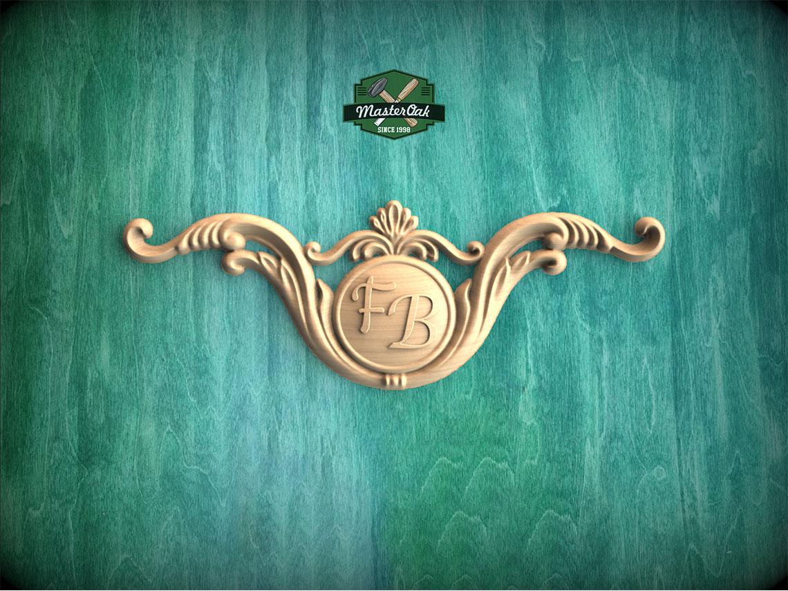 Personalized Twinletter Grace – Scrollflare Accent