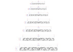 a drawing of a set of metal chains