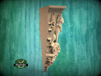 Carved Wooden Winged Cat Corbel – Gothic Fantasy Wall Bracket