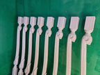 Carved newel post of wood, 1 piece, carved bannister of wood, stair columns Custom size wood balusters for stairs