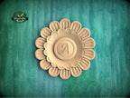 Personalized Petaline Crest Bloom — Aster Charm Emblem