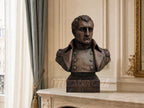 Napoleon Bonaparte Bust, Hand-Finished Wood Sculpture | Military History Decor