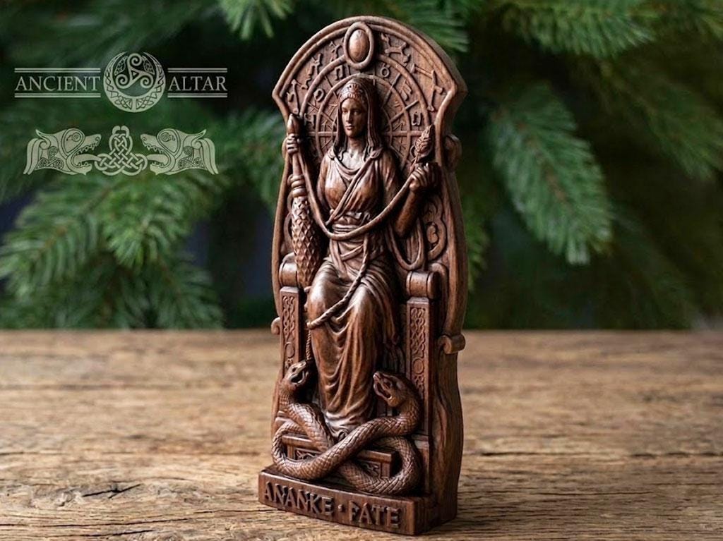 Ananke Figurine – Ancient Greek Goddess of Fate and Necessity