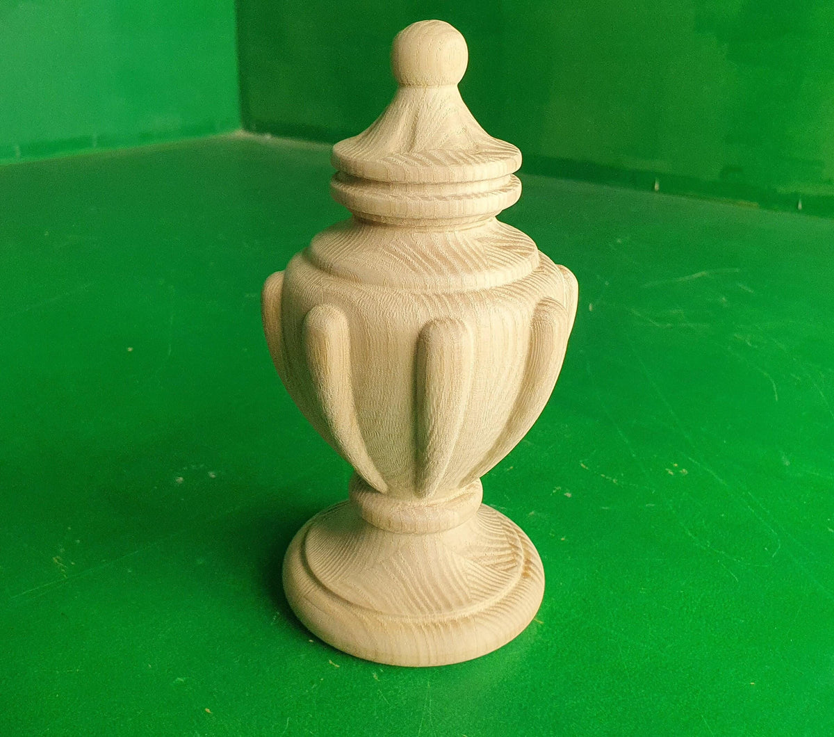 Architectural Newel Topper, 1pc, classical style, baroque style, wooden top, top of the pillar