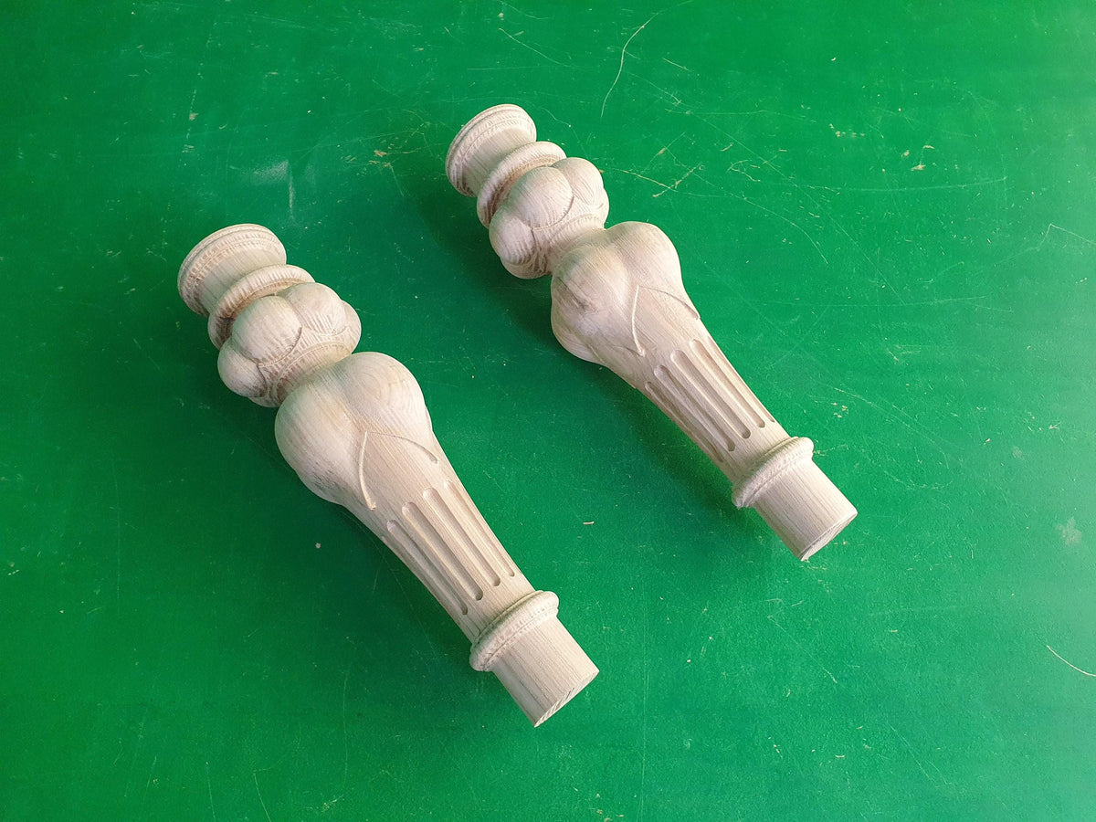 Baroque style Legs, Set 2pc, classic style legs