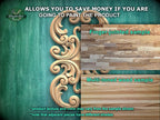 The image is a collage of three different wood samples, each with a unique texture and color. The text in the image provides information about the samples, including that they allow for savings if the person is going to paint the product, and that the sample shown is a finger-joined sample. The text also mentions that the product texture and color may vary from the sample shown, and that adjacent pieces have different shades.