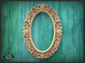 Large Carved Mirror Frame, Unpainted