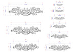 a drawing of some type of decorative design