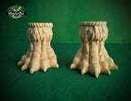 Lion Claws Feet, Set 2 of pc, classic style feet