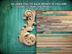 The image is a promotional advertisement for Master Oak Paint, featuring a wooden sample of a product and a finger-jointed sample. The text on the image indicates that the product texture and color may vary from the sample shown, and that adjacent pieces have different shades.