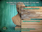Confucius Bust | Carved & Hand-Finished Wood Statue | Chinese Philosophy Decor