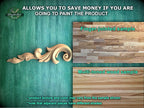 a picture of a wood panel with the words,'allows you to save money
