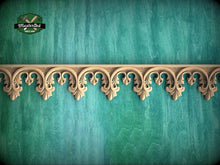 Load image into Gallery viewer, Carved Gothic Wood Trim – Decorative Molding Border for Furniture or Wall Panels
