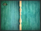 Carved Wood Stair Baluster, Ash Wood Banister (35.4 inch)