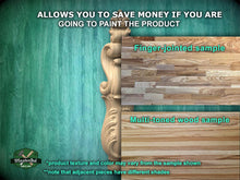 Load image into Gallery viewer, a picture of a wooden table with a green background
