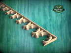 Gothic Ornamental Wood Trim Molding | Carved and Hand-Finished Applique | Furniture or Frame Decor