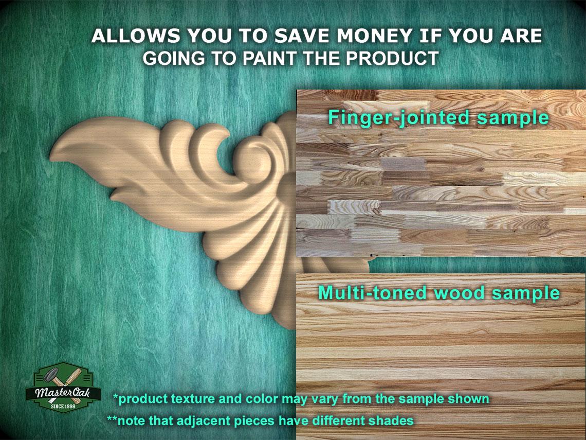 a picture of a wood panel with the words,'allows you to save money
