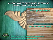 Load image into Gallery viewer, a picture of a wood panel with the words,'allows you to save money
