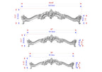 Le Roi Soleil Cornice - French Baroque Classicism Elegance, 1 pc, Unpainted, Baroque Pelmet, Classic carved curtain rod of wood
