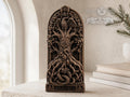 Yggdrasil Wooden Carving | Norse Tree of Life | Viking Altar & Home Decor