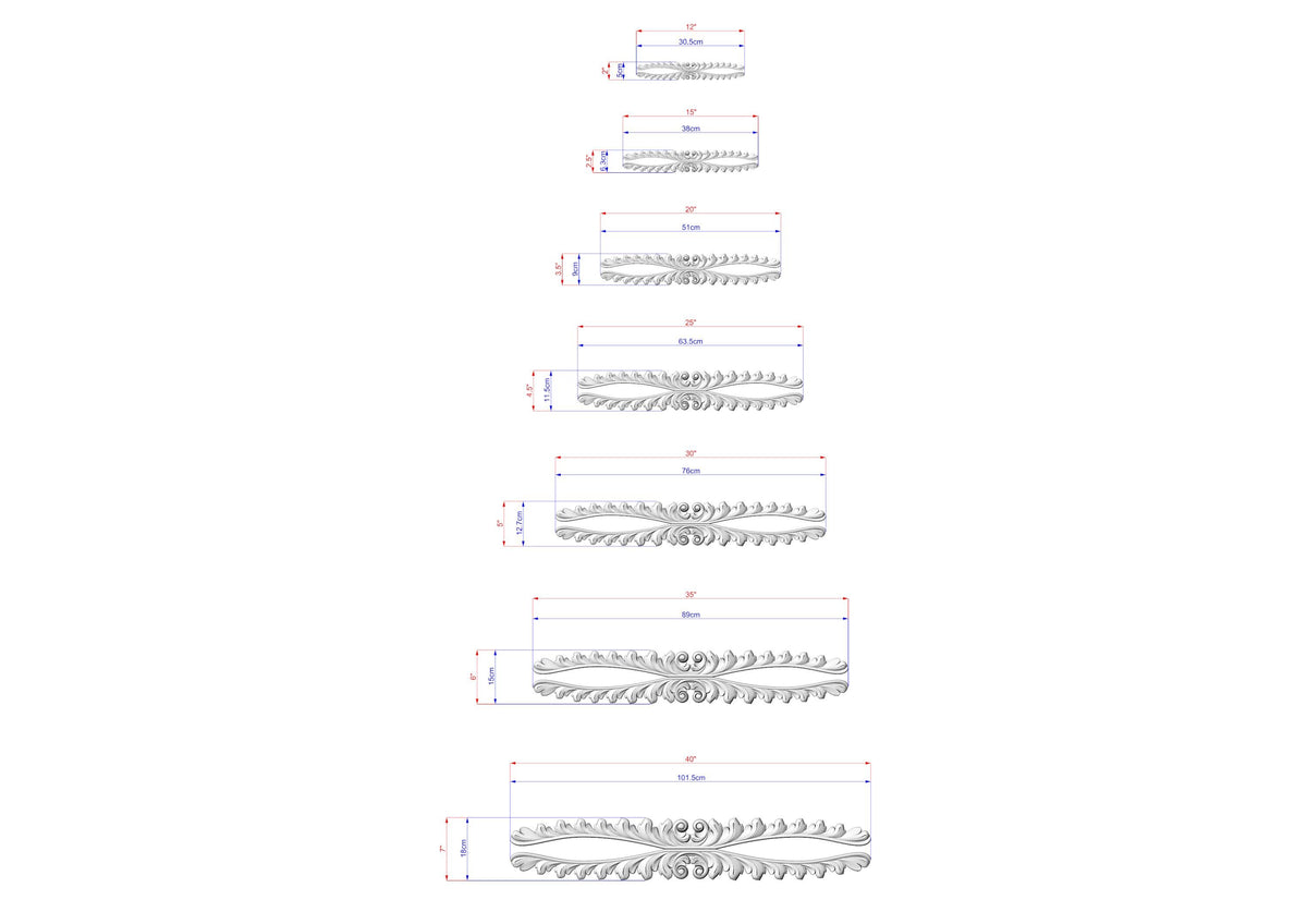 a series of images depicting various designs of rings, each with its own unique features and measurements. The images are arranged in a vertical column, providing a clear visual representation of the different ring designs and their corresponding dimensions.