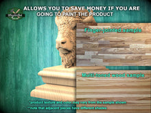 Load image into Gallery viewer, Carved Bison Newel Finial – Wooden Buffalo Head for Bed Post or Stair Post
