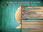 Grid Shaped Finial For Staircases, Carved Post Finials with square base, Staircase Newel Post Cap, Bed finials