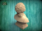 Wooden Alexander Hamilton Sculpture | Hand-Sanded & Hand-Toned | American History Decor