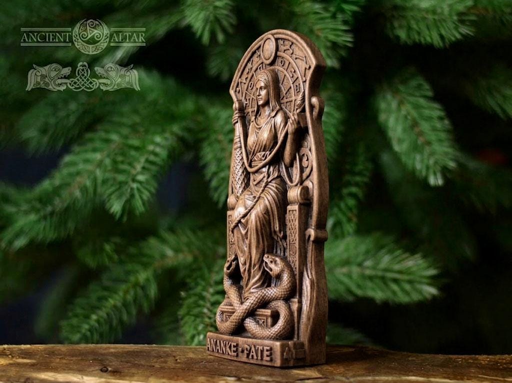 Ananke Figurine – Ancient Greek Goddess of Fate and Necessity