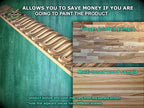 Antique style interior moulding from wood,  40" Neoclassical wooden moulding for cornices and friezes