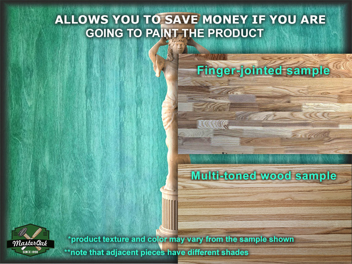 Caryatid baluster of wood, woman baluster, stair balusters, Custom size wood balusters for stairs