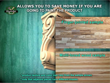 Load image into Gallery viewer, Corbel Bear made of wood, Unpainted, Decorative Carved Wooden Corbel, 1pc, Home Wall Embellishments, wood onlays, wood wall art decor
